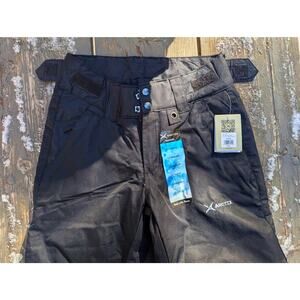 Arctix Women's Insulated Snow Pants - Black - Size Small (31") - 5K Waterproof